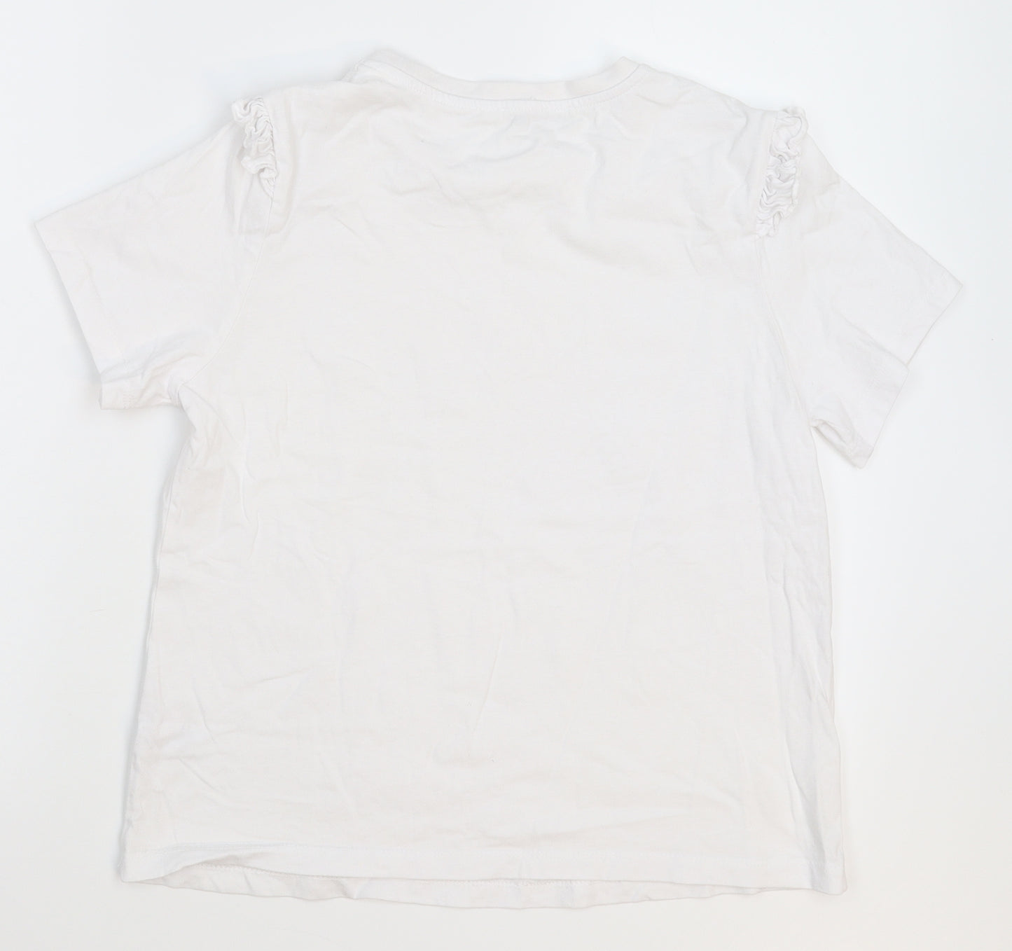 George Womens White   Basic T-Shirt Size 12