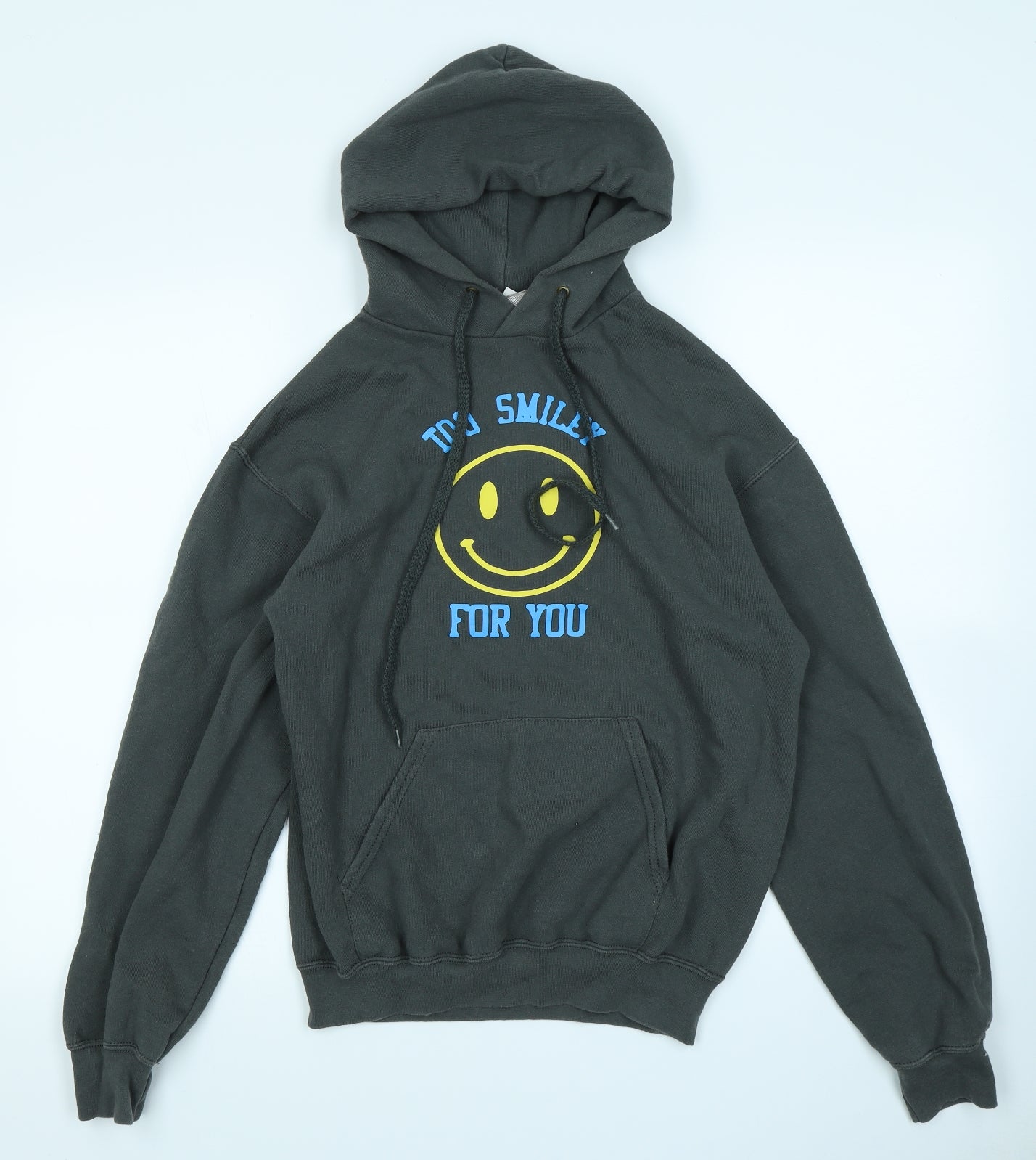Fruit of the Loom Womens Grey   Pullover Hoodie Size S
