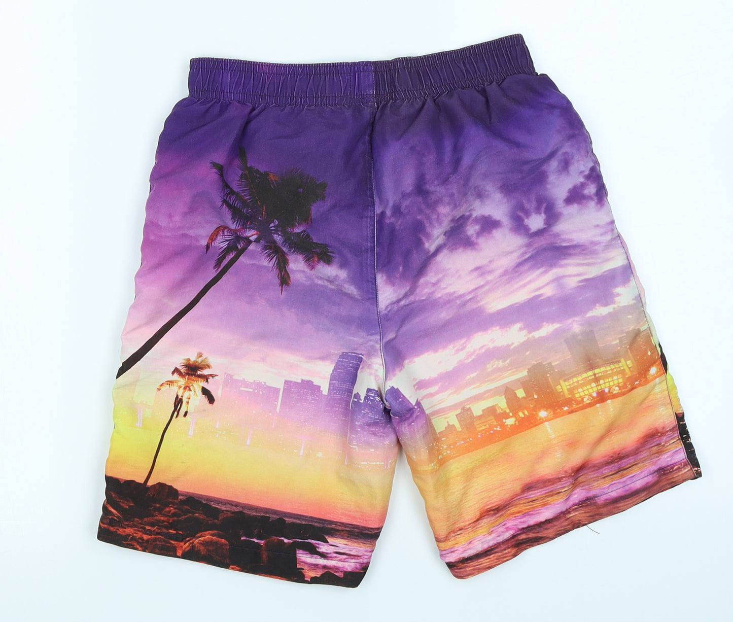 Sonneti Boys Purple   Cargo Shorts Size 7-8 Years