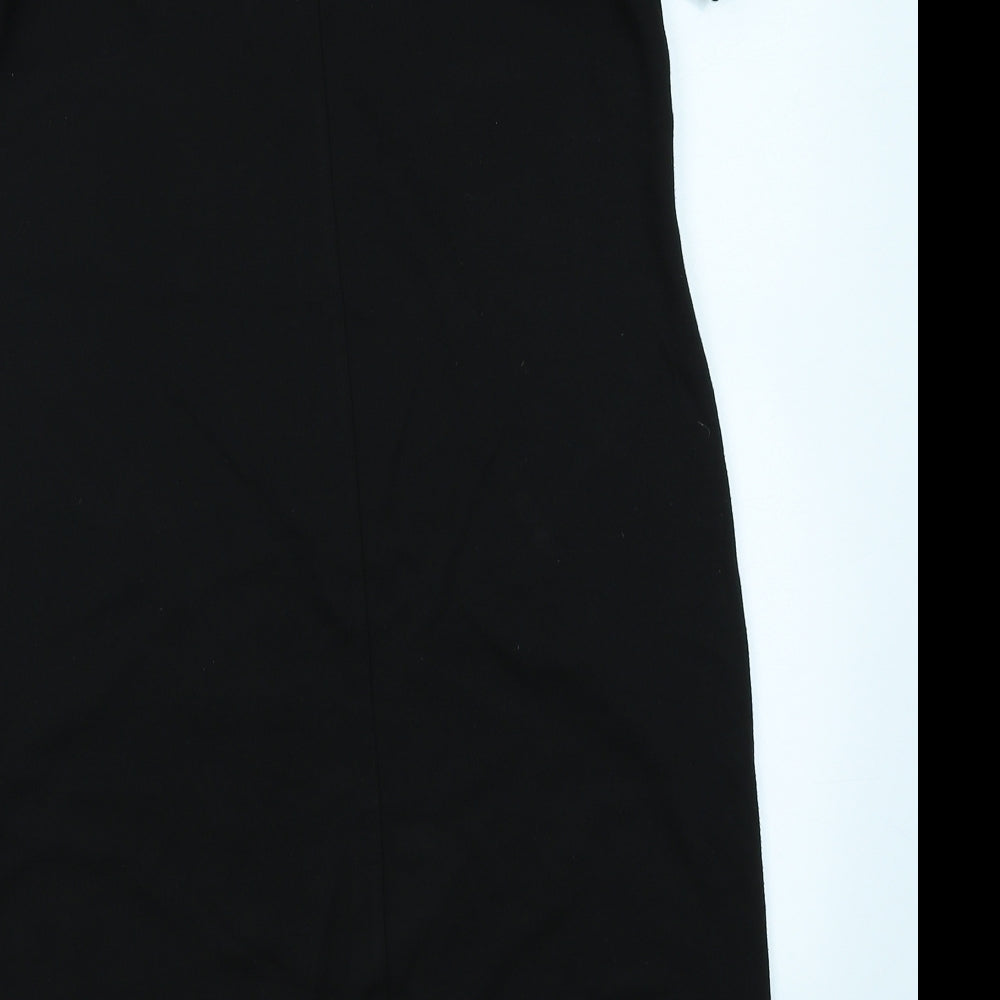 Preworn Womens Black   A-Line  Size 10