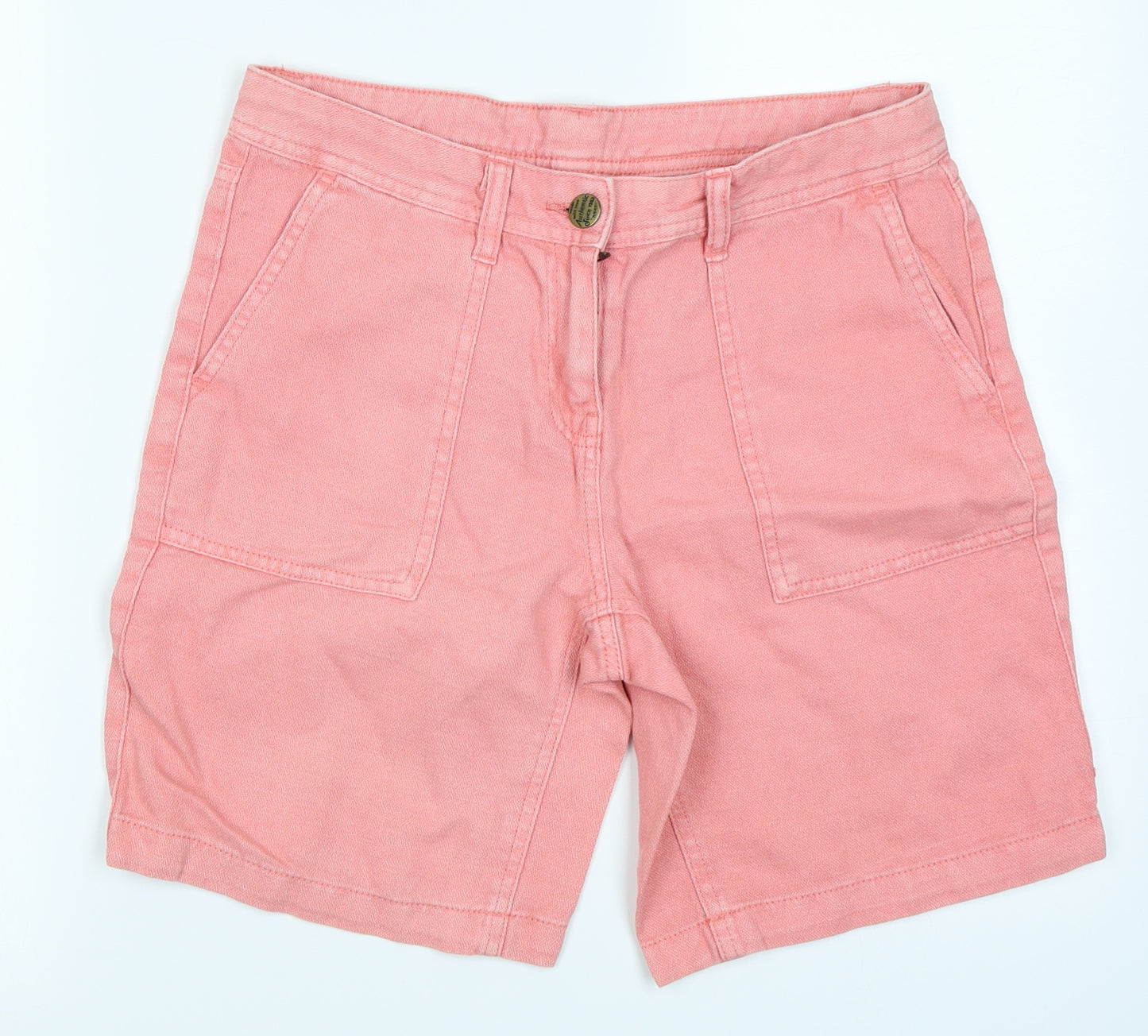 NEXT Womens Pink   Chino Shorts Size 30 in