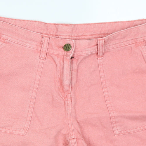 NEXT Womens Pink   Chino Shorts Size 30 in