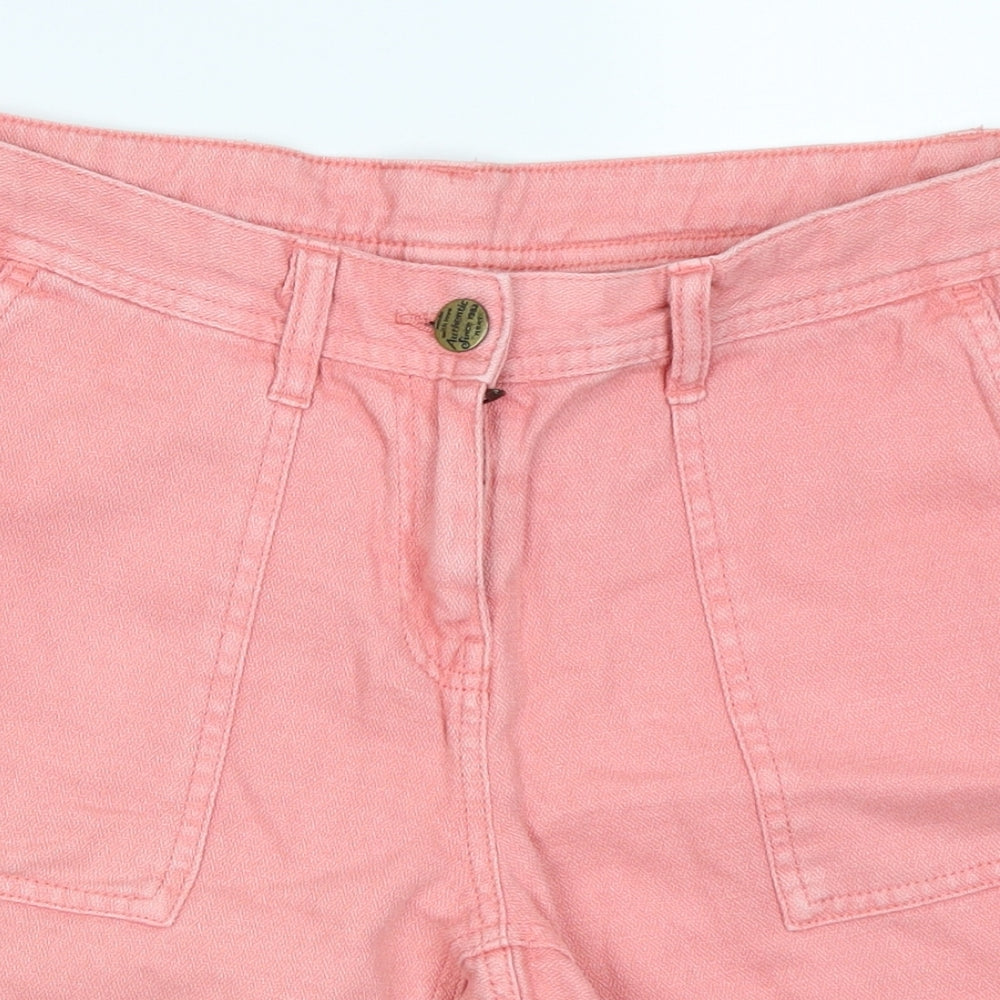 NEXT Womens Pink   Chino Shorts Size 30 in