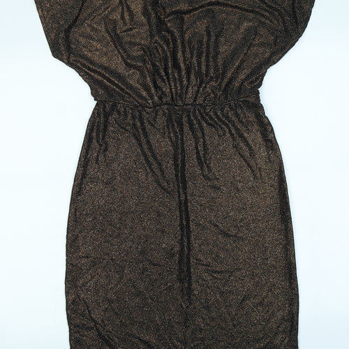 Preworn Womens Black   Pencil Dress  Size 12