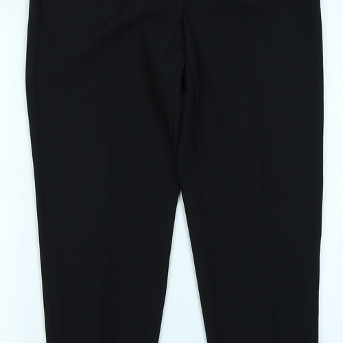 George Womens Black   Trousers  Size 10 L24 in