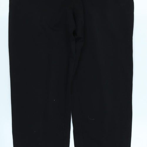 H&M Womens Black   Trousers  Size 4 L27 in