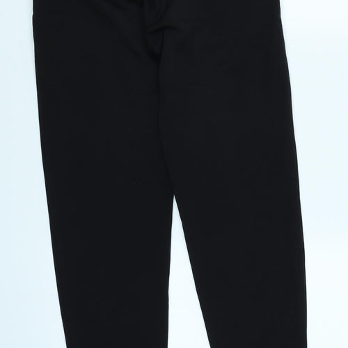 H&M Womens Black   Trousers  Size 4 L27 in