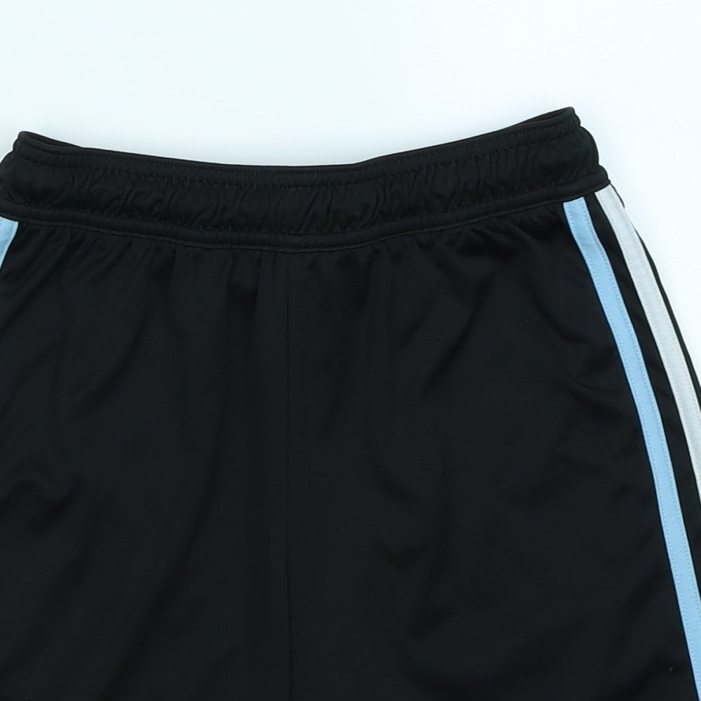 adidas Boys Black   Utility Shorts Size 11-12 Years