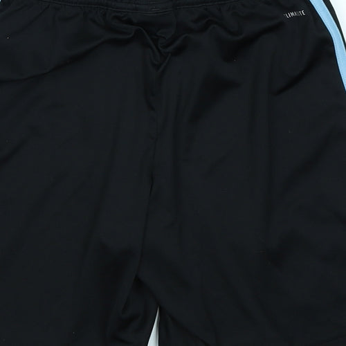 adidas Boys Black   Utility Shorts Size 11-12 Years