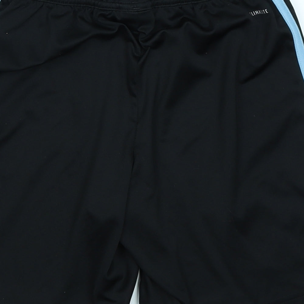 adidas Boys Black   Utility Shorts Size 11-12 Years