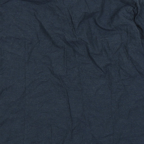 Gino Marcello Mens Blue    Dress Shirt Size S