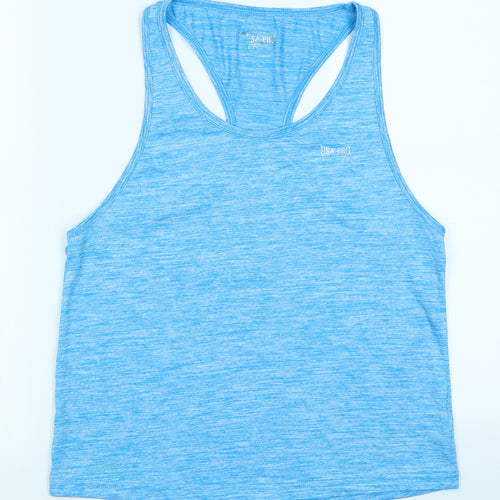 USA Pro Womens Blue   Basic Tank Size 10