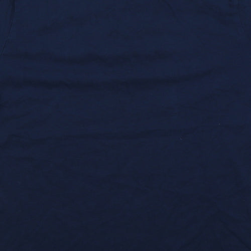 Anne De Lancay Womens Blue   Basic T-Shirt Size 10
