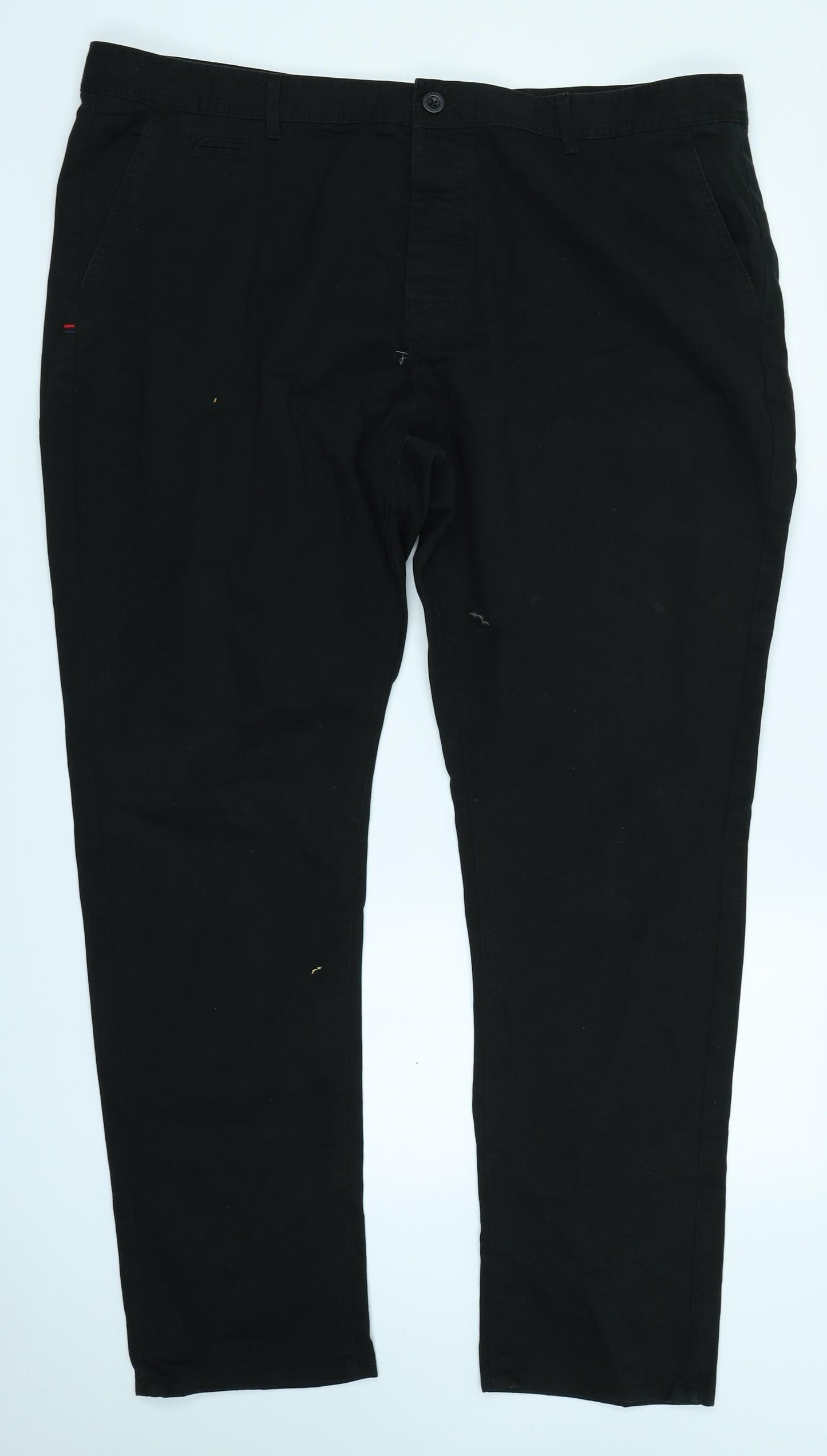 Kangol Mens Black   Cargo Trousers Size 42 in L32 in