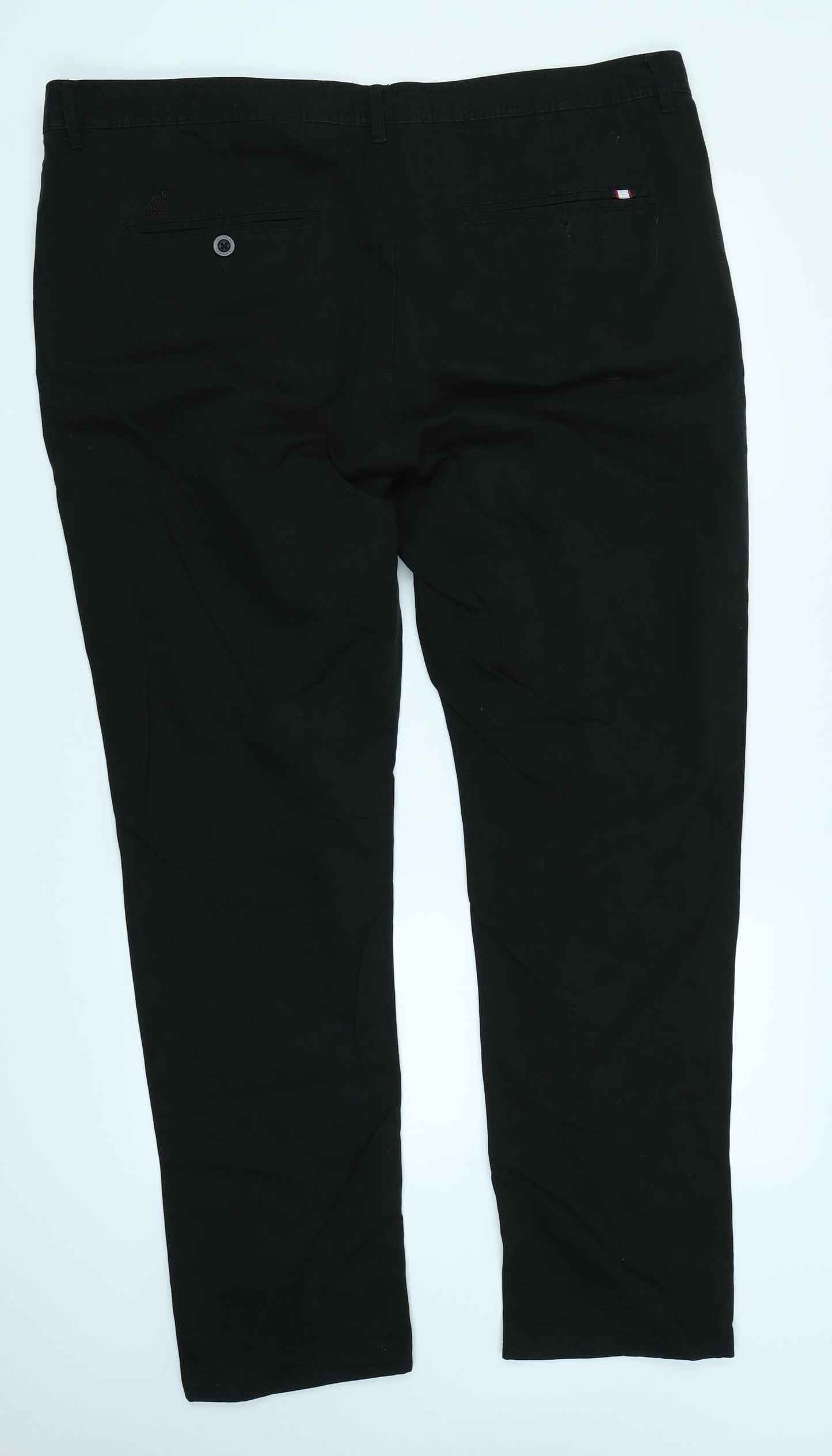 Kangol Mens Black   Cargo Trousers Size 42 in L32 in
