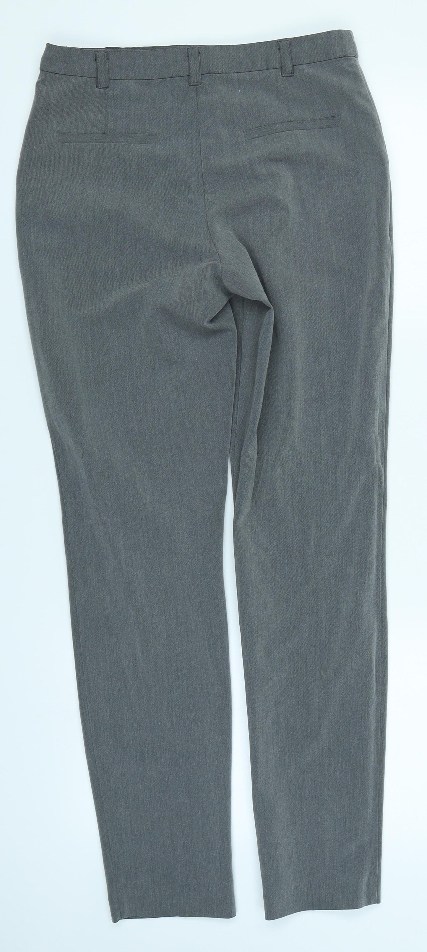 Topshop Womens Grey   Trousers  Size 8 L26 in