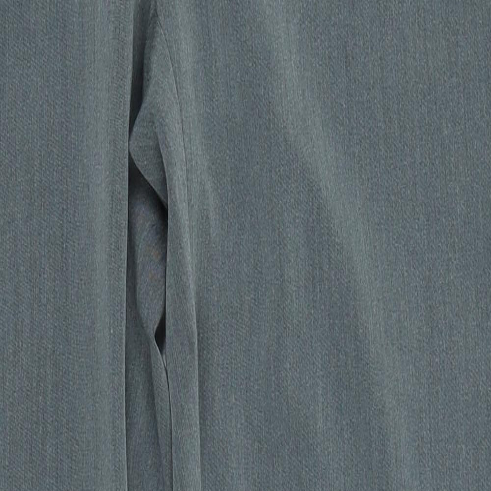 Topshop Womens Grey   Trousers  Size 8 L26 in