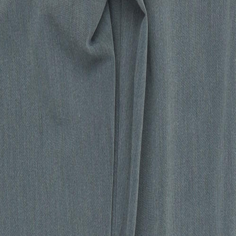Topshop Womens Grey   Trousers  Size 8 L26 in