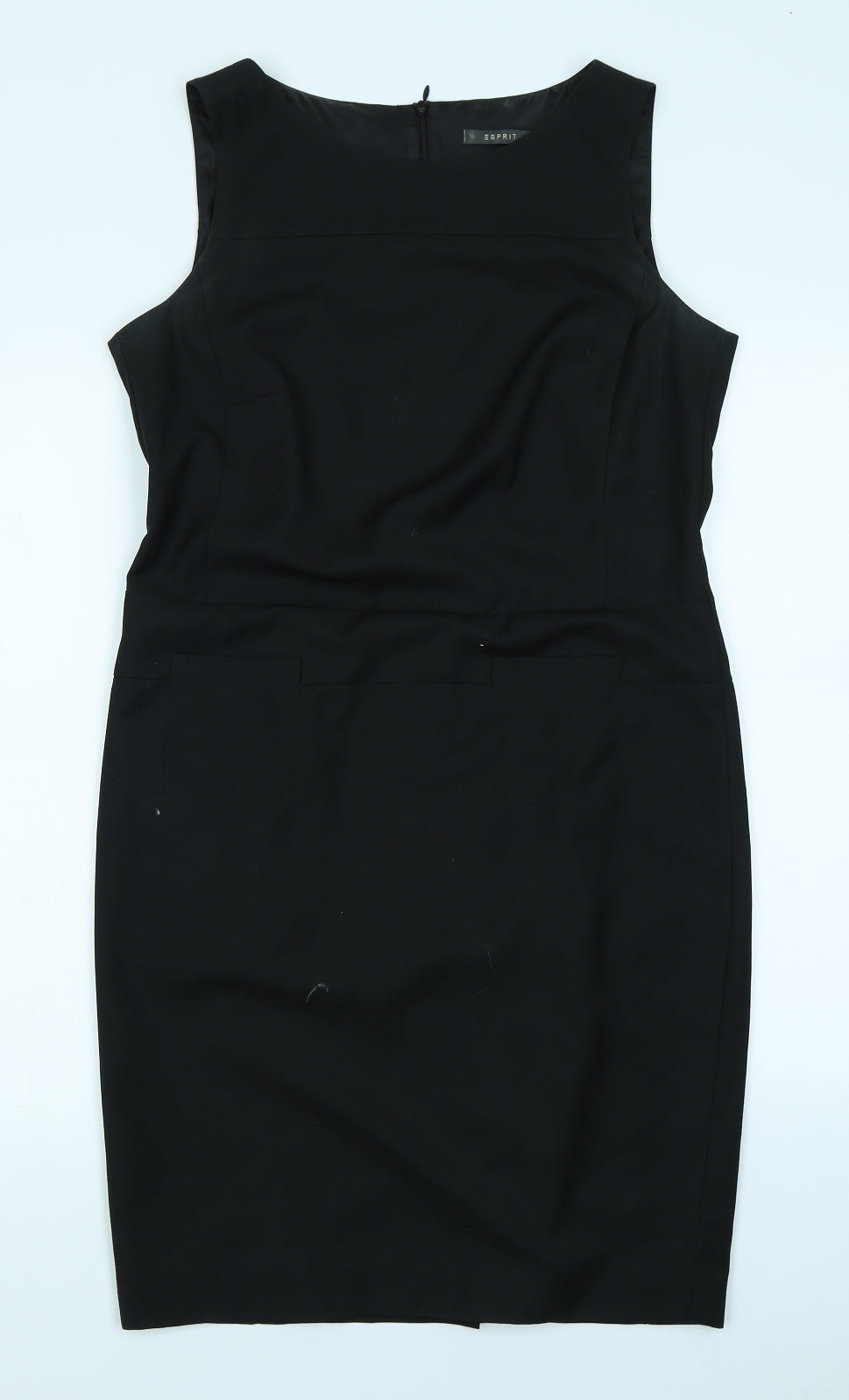 Esprit Womens Black   Pencil Dress  Size 14