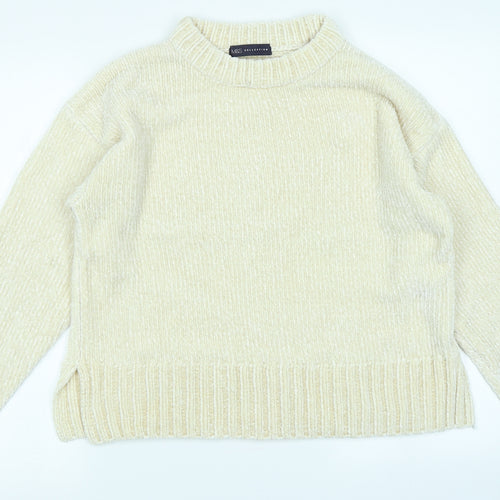 M&S Collection Womens Ivory   Pullover Jumper Size M