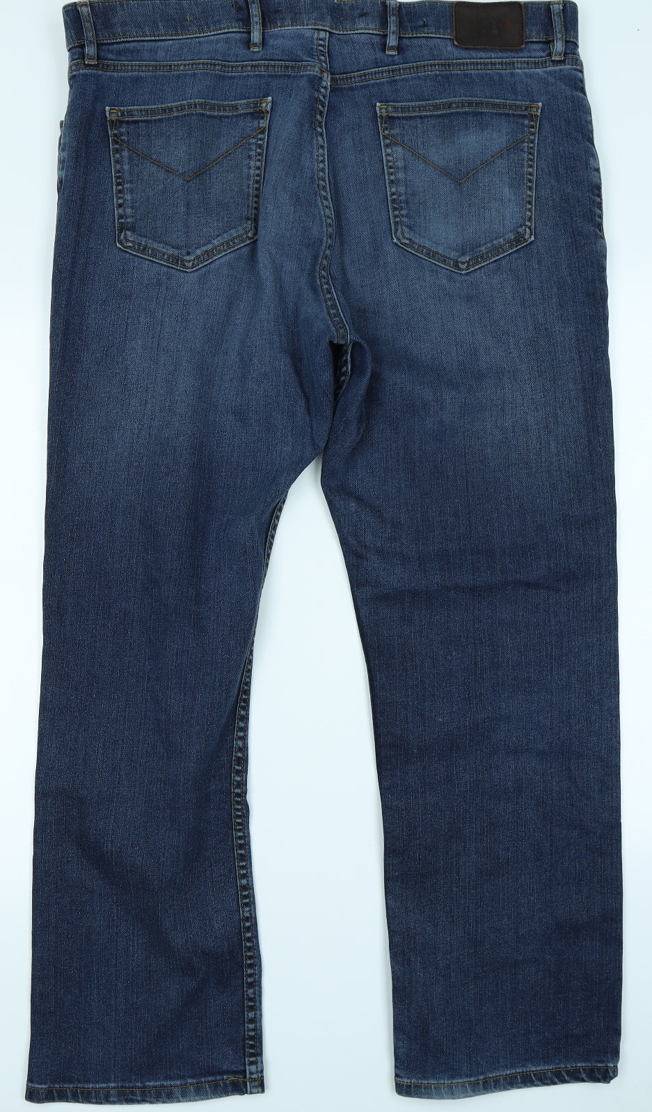 M&S Mens Blue  Denim Straight Jeans Size 40 L31 in