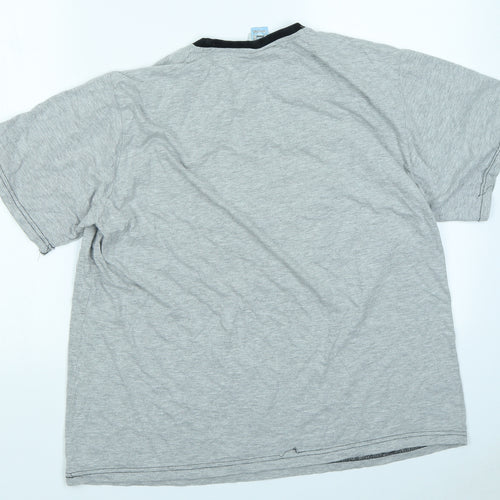 Manchester City FC Mens Grey    T-Shirt Size L