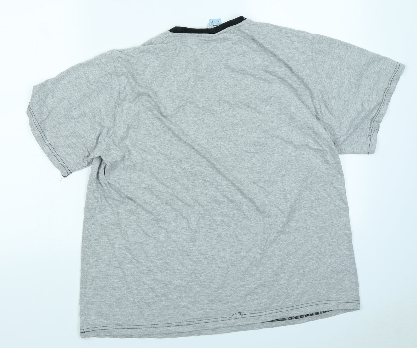 Manchester City FC Mens Grey    T-Shirt Size L