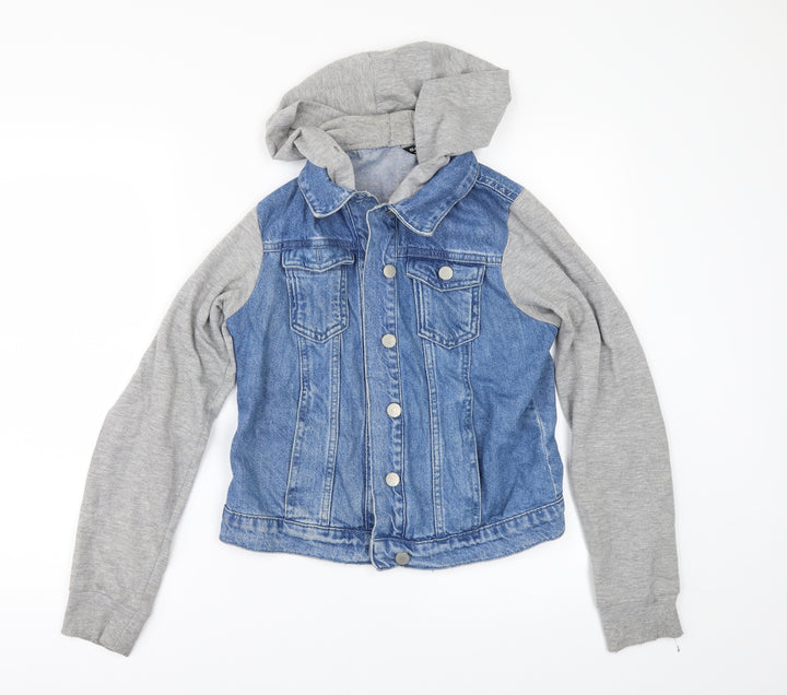 Select Womens Blue   Jacket  Size 8