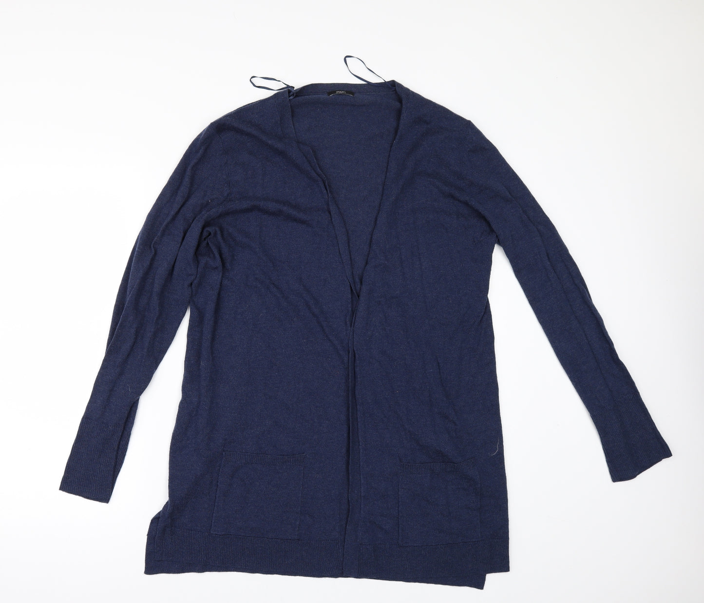 F&F Womens Blue  Rayon Cardigan Jumper Size 16