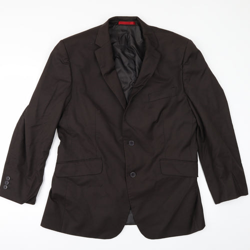 Burton Mens Brown   Jacket Suit Jacket Size 42