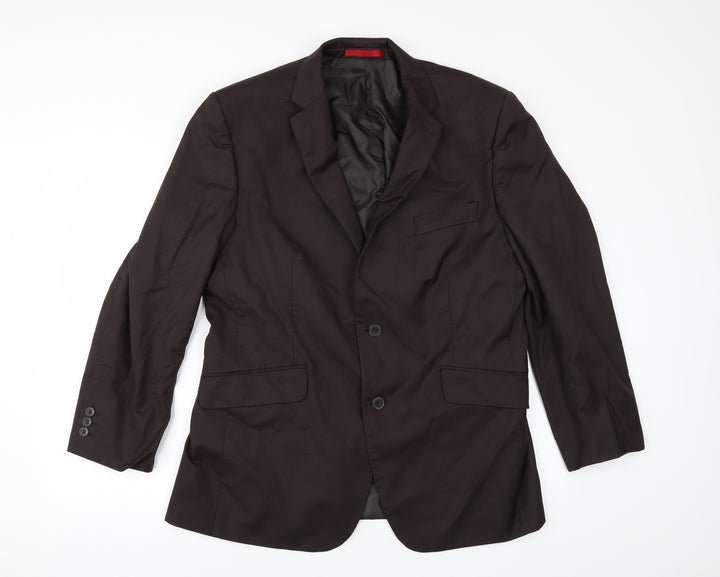 Burton Mens Brown   Jacket Suit Jacket Size 42