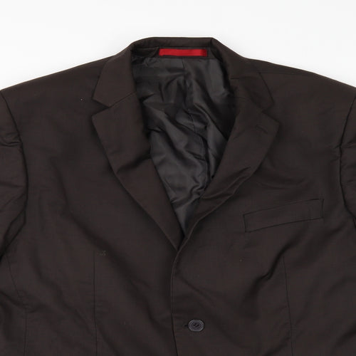 Burton Mens Brown   Jacket Suit Jacket Size 42