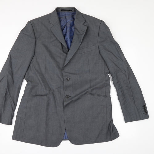 Marks and Spencer Mens Grey   Jacket Suit Jacket Size 42