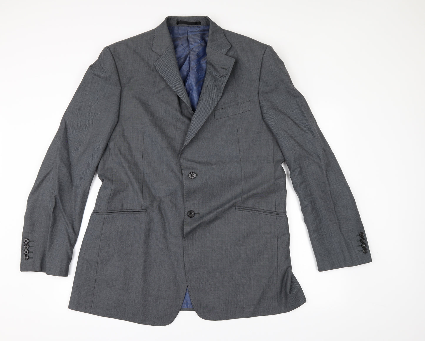 Marks and Spencer Mens Grey   Jacket Suit Jacket Size 42