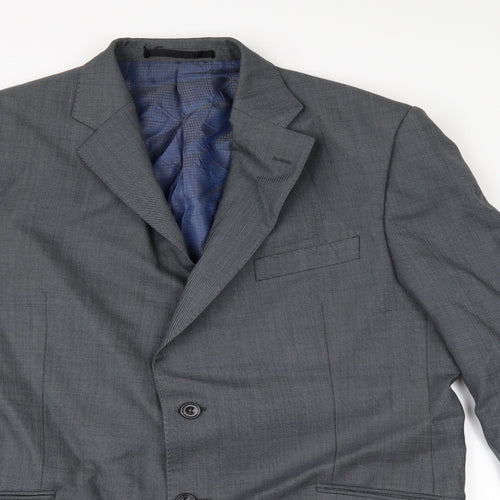 Marks and Spencer Mens Grey   Jacket Suit Jacket Size 42