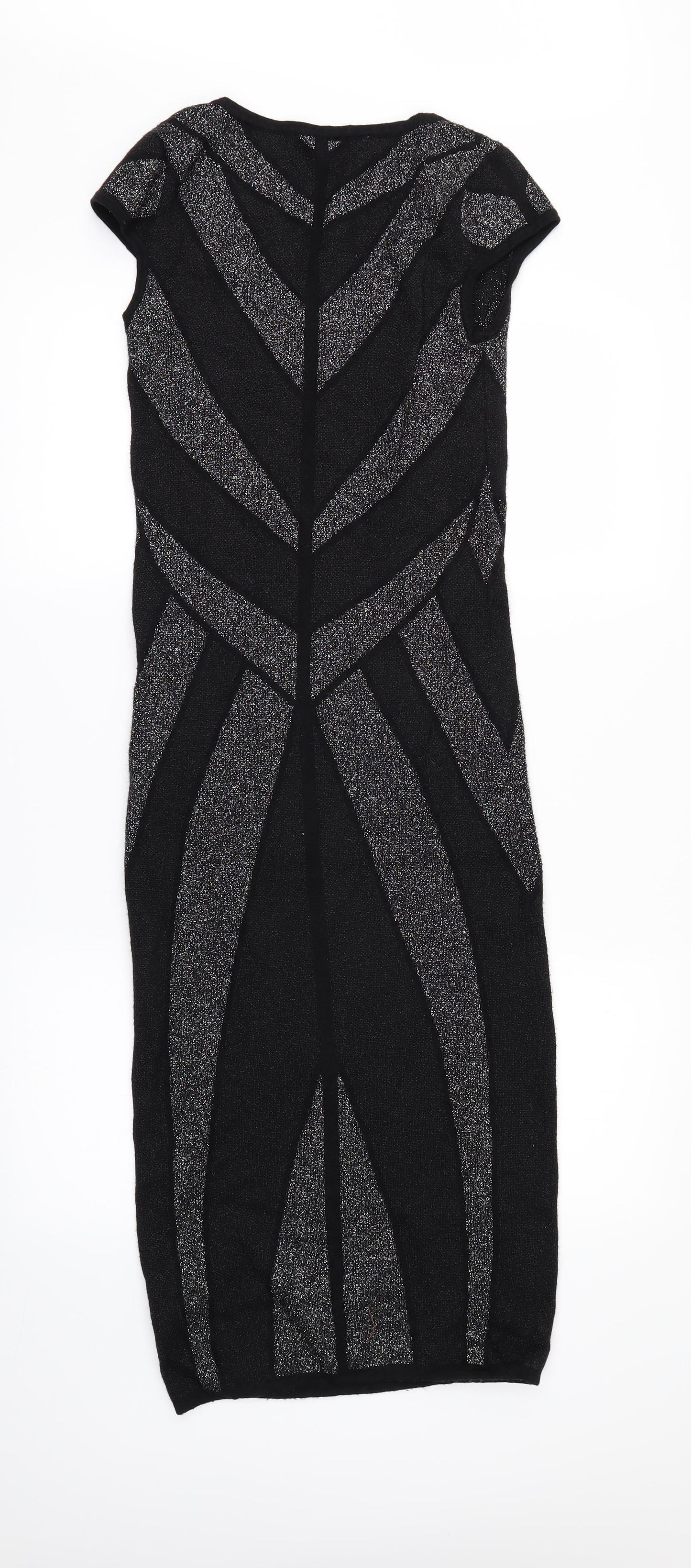 Oasis Womens Black   Jumper Dress  Size S