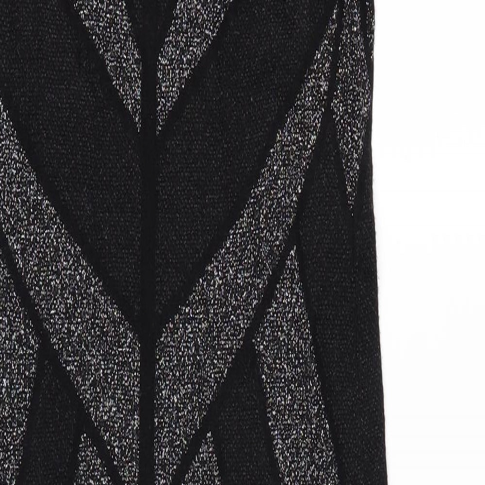Oasis Womens Black   Jumper Dress  Size S