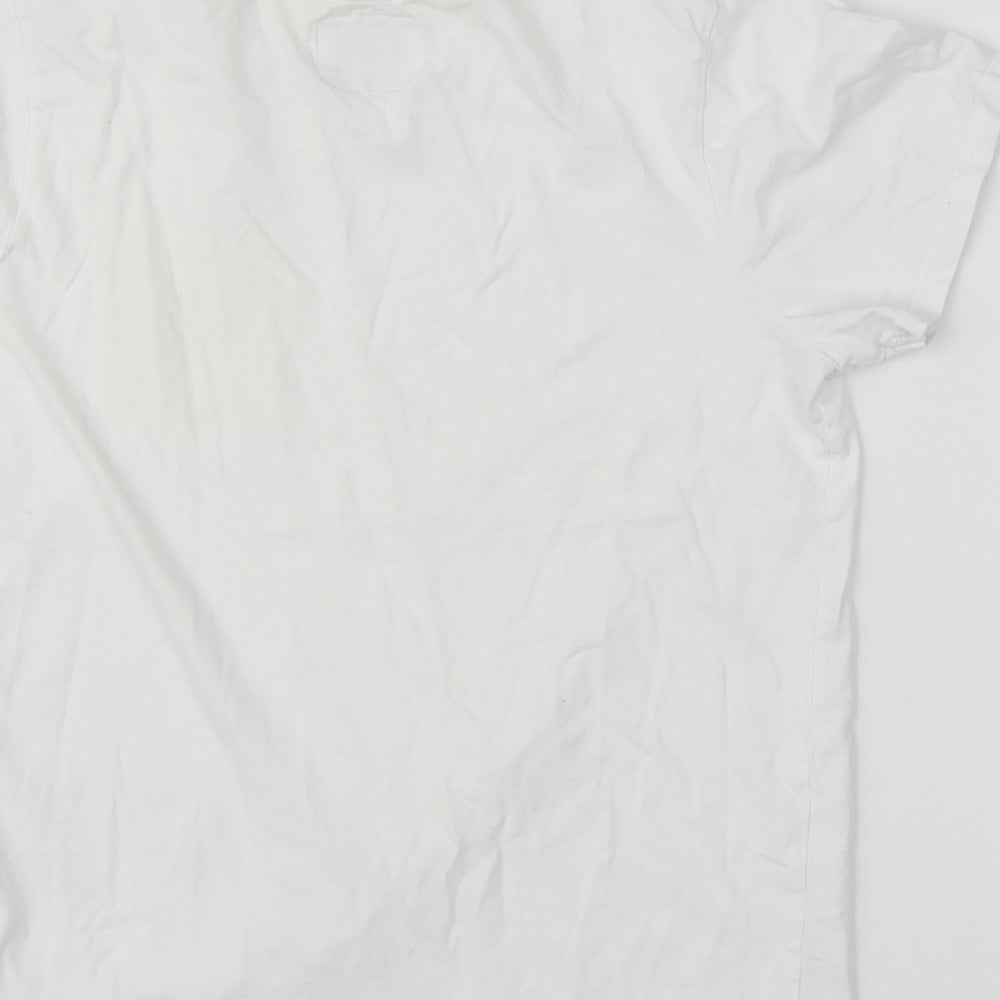 Matalan Womens White   Basic T-Shirt Size S