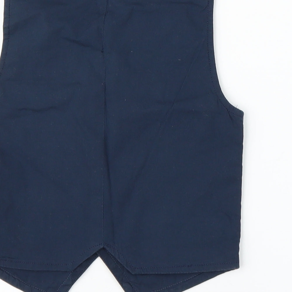 TU Boys Blue    Suit Waistcoat Size 18-24 Months  - Waistcoat