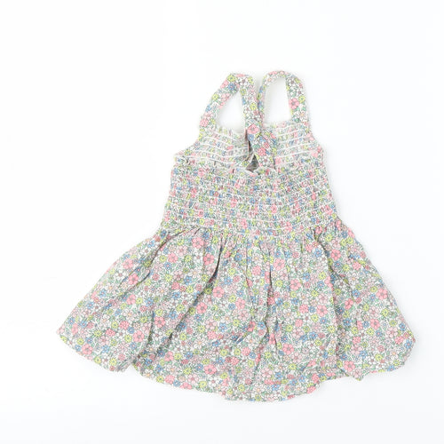Primark Girls Pink Floral  A-Line  Size 6-9 Months