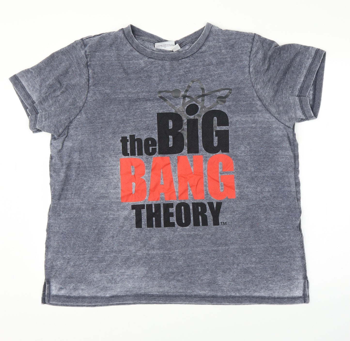 Primark Womens Grey   Basic T-Shirt Size 20  - Big Bang Theory
