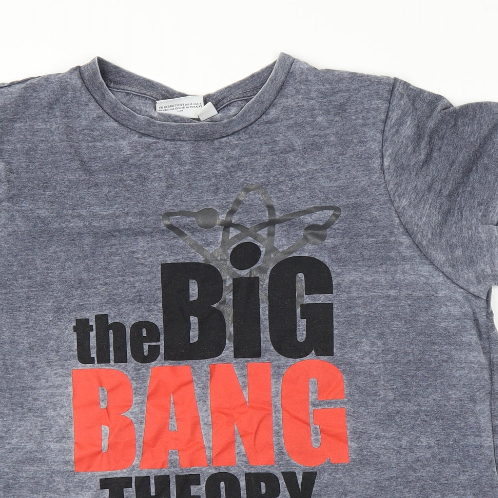 Primark Womens Grey   Basic T-Shirt Size 20  - Big Bang Theory