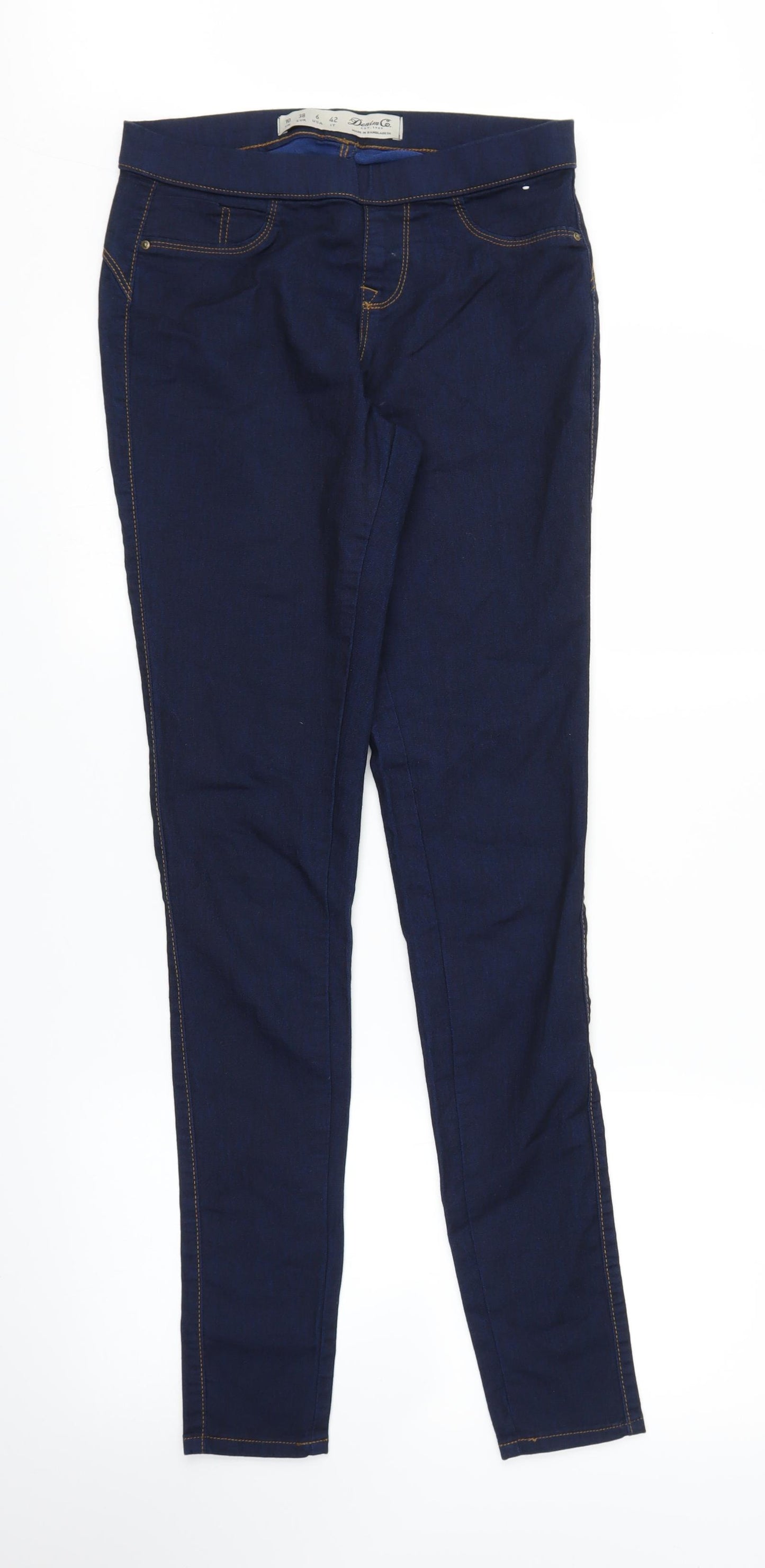Primark Womens Blue  Denim Jegging Jeans Size 10 L30 in