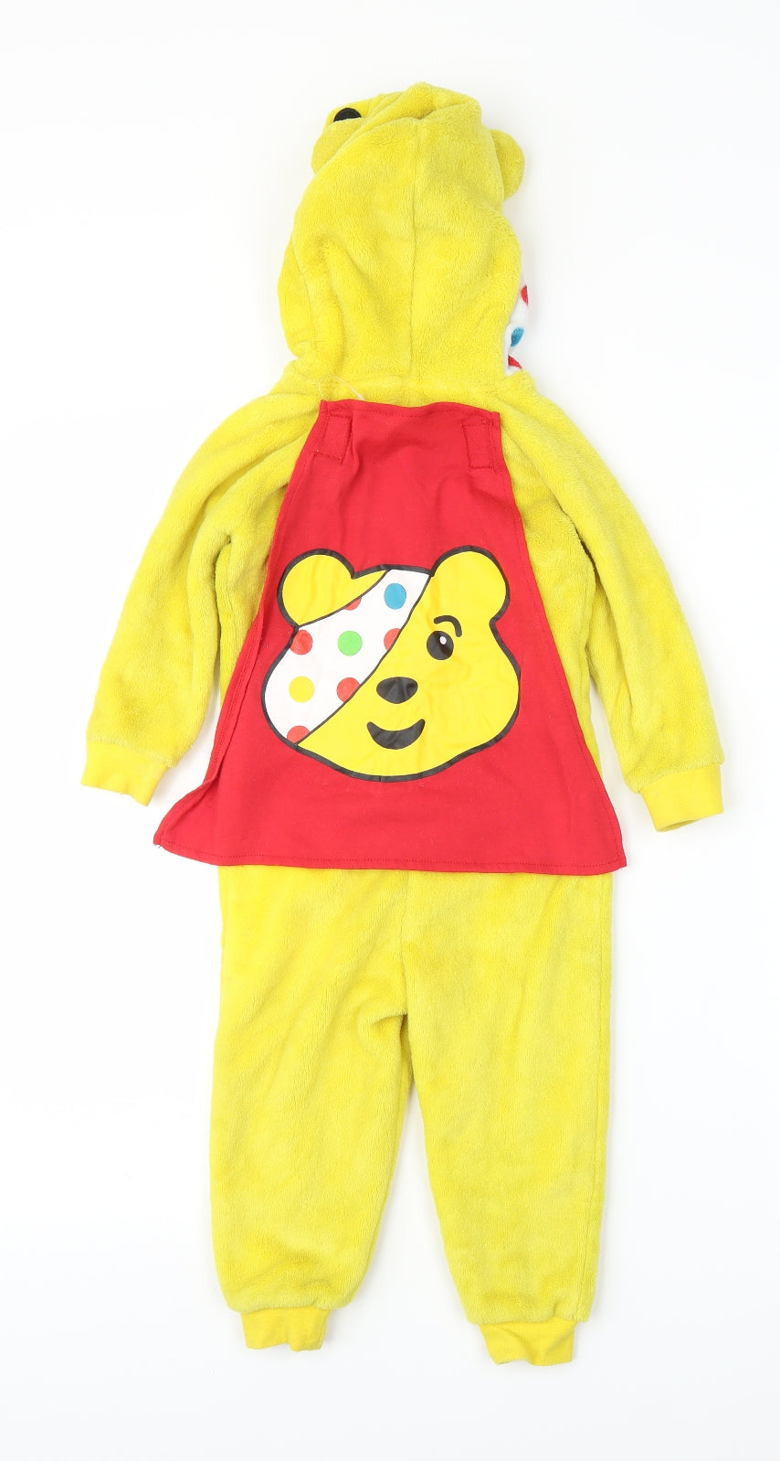 George Baby Yellow Solid  Chemise One Piece Size 12-18 Months  - Pudsey Bear