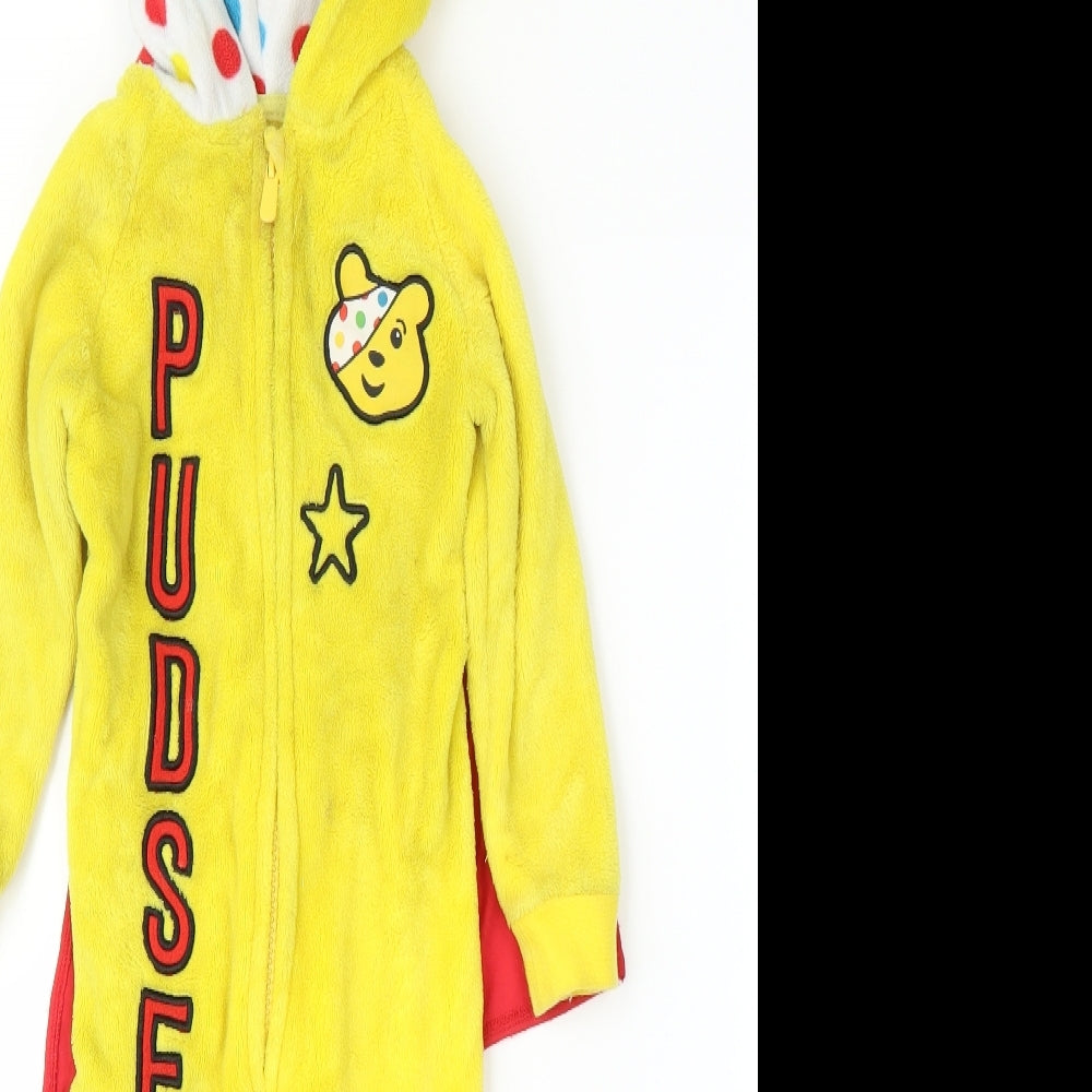 George Baby Yellow Solid  Chemise One Piece Size 12-18 Months  - Pudsey Bear