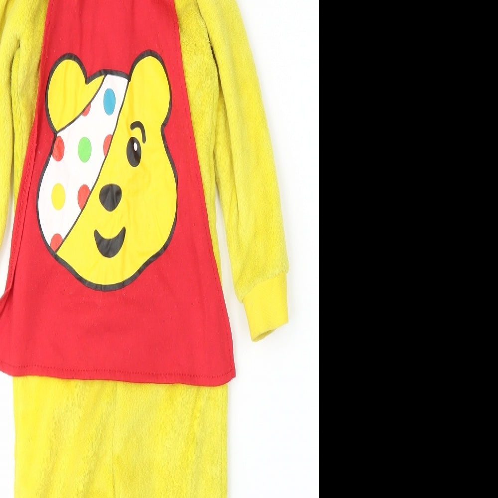 George Baby Yellow Solid  Chemise One Piece Size 12-18 Months  - Pudsey Bear