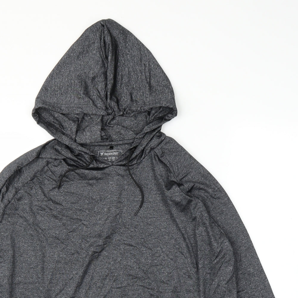 Primark Womens Grey   Pullover Hoodie Size 14