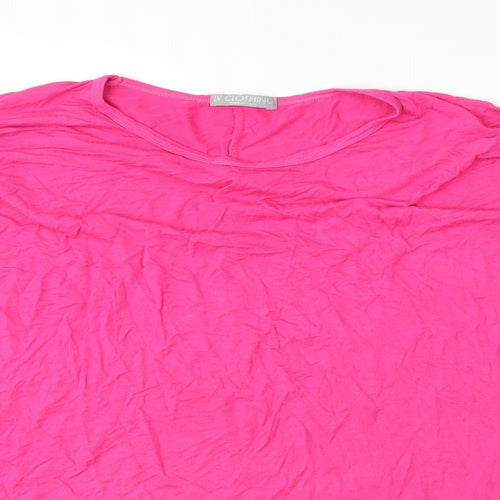 LV Clothing Womens Pink   Basic Blouse Size L