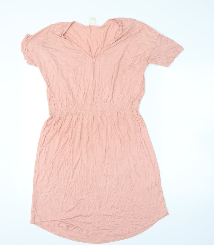 H&M Womens Pink Skater Dress Size M