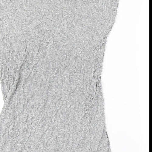 H&M Womens Grey   Tunic Blouse Size M